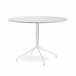 Hay AAT 20 Table -vitra shop 1934352009000 AAT 20 dia110xH73 white laminate tabletop white frame