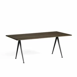 Hay Pyramid Table 02 -vitra shop 1955092009000 Pyramid Table 02 L190xW85 Frame black Top smoked oak