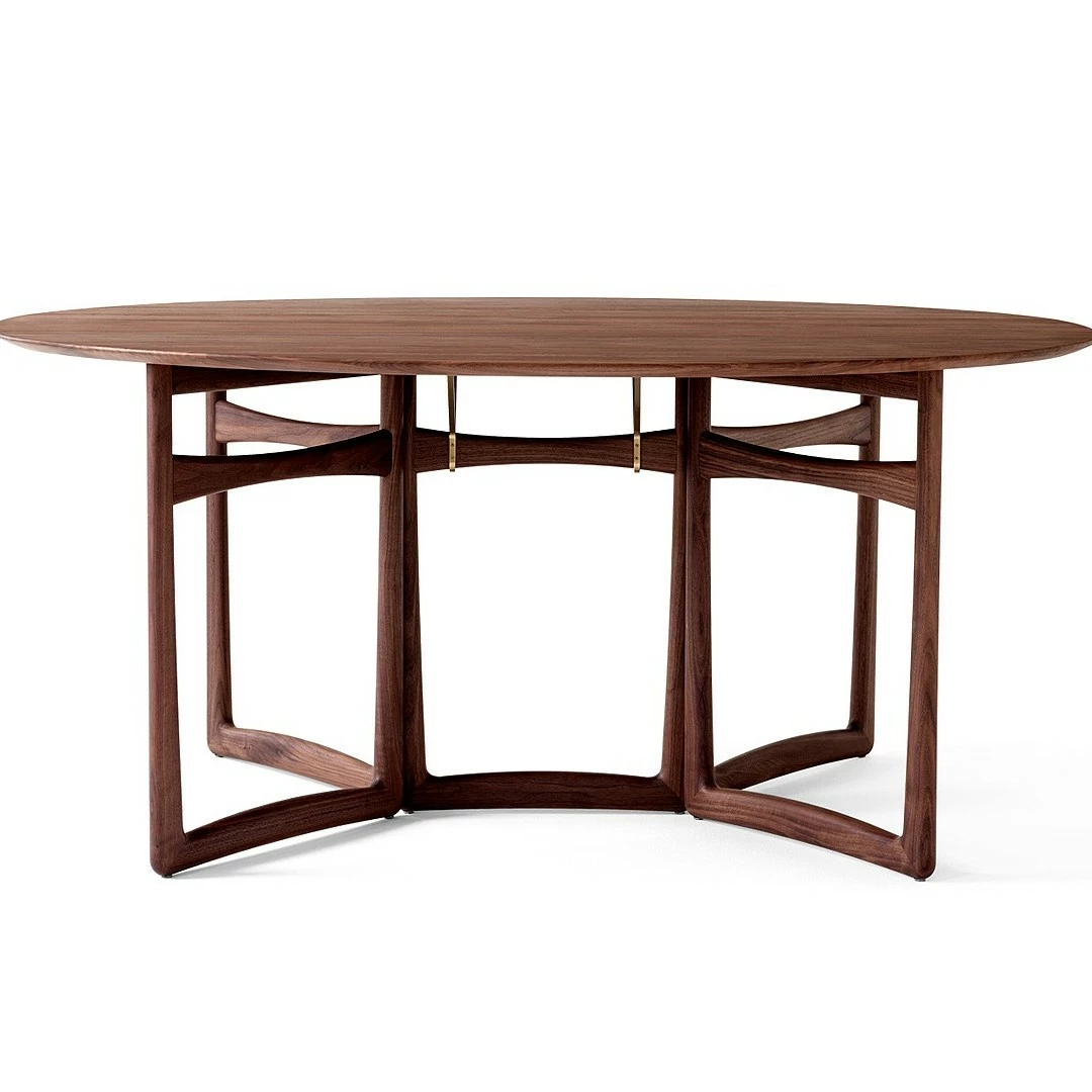 &Tradition Drop Leaf Dining Table HM6 3 &Tradition Drop Leaf Dining Table HM6