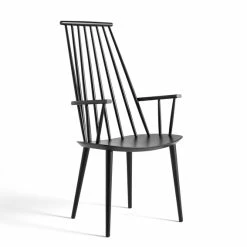 Hay J110 Chair -vitra shop 2568512019000 J110 black wb lacquer beech