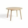 Hay Triangle Leg Dining Table -vitra shop 2575031509000 Triangle Leg Table dia115xH74 wb lacquer oak