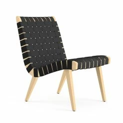 Knoll Risom Lounge Chair -vitra shop 654l c kc bl fz