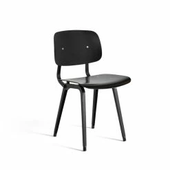 Hay Revolt Chair -vitra shop 9368111009000 Revolt black seat and back black steel base