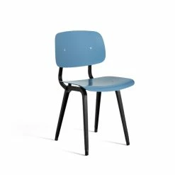 Hay Revolt Chair -vitra shop 9368112509000 Revolt azure seat and back black steel base