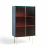 Hay Colour Cabinet Tall -vitra shop 945627 Colour Cabinet Tall w glass doors multi