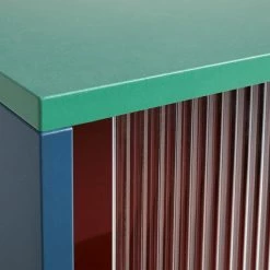 Hay Colour Cabinet Tall -vitra shop 945627 Colour Cabinet Tall w glass doors multi detail 01
