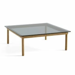 Hay Kofi Coffee Table 100×100 15 Hay Kofi Coffee Table 100×100 -vitra shop AB203 A820 AE47 Kofi 100x100 grey tinted glass tabletop wb lacquer oak frame scaled 1