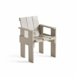 HAY Crate Dining Chair -vitra shop AD119 C945 Crate Dining Chair london fog wb lacquer pinewood