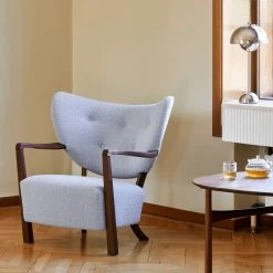 &Tradition Wulff ATD2 Lounge Chair & Ottoman -vitra shop ATD Retail 2021 Wulff ATD2 Drop Leaf HM5 Flowerpot VP3 kopi 1