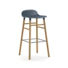 Normann Coenhagen Form Bar Stool 1 Normann Coenhagen Form Bar Stool -vitra shop Blue Form bar stool NC OAK