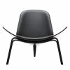 Carl Hansen CH07 Shell Chair Black -vitra shop CH07 Black 1