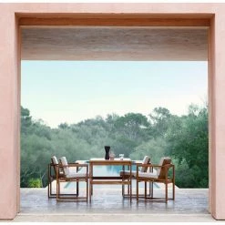 Carl Hansen BK15 Outdoor Dining Table -vitra shop Carl Hansen BK15 Outdoor Dining Table Lifestyle2