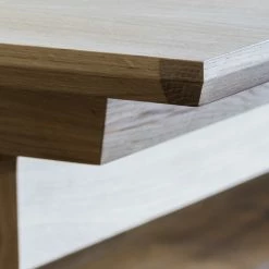 Case Cross Extending Table -vitra shop Case Furniture Cross Extending Dining Table Oak edge detail