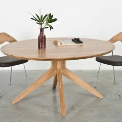 Case Cross Round Table -vitra shop Case Furniture Cross Round Dining Table set