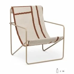 Ferm Living Desert Lounge Chair – Cashmere