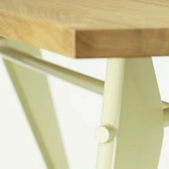 Vitra EM Dining Table Solid Oak Top -vitra shop EM table natural oak