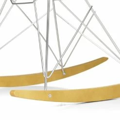 Vitra RAR Eames Plastic Rocking Chair – Golden Maple Base -vitra shop Eames Rocker detail