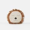 Ferm Living Lion Safari Cushion -vitra shop Ferm living dafari lion cushion natural
