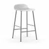 Normann Copenhagen Form Bar Stool Chrome -vitra shop Form Chrome white NC