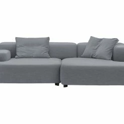 Fritz Hansen Alphabet™ 2 Seater Sofa -vitra shop Fritz Hansen Aphabet sofa 2 seat grey