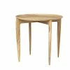 Fritz Hansen Objects Foldable Tray Table Ø 45 Cm -vitra shop Fritz Hansen Objects Tray Table oak