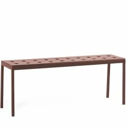 Hay Balcony Outdoor Bench -vitra shop Hay Balcony Outdoor Bench Iron Red Length1195