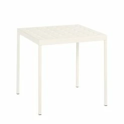 Hay Balcony Square Dining Table 12 Hay Balcony Square Dining Table -vitra shop Hay Balcony Outdoor Square Dining Table Chalk Beige