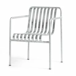 Hay Palissade Dining Armchair – Hot Galvanised Steel
