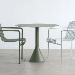 Hay Palissade Dining Armchair – Hot Galvanised Steel -vitra shop Hay Palissade Dining Armchair Hot Galvanised Steel Lifestyle4