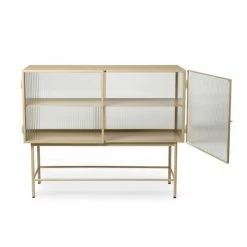 Ferm Living Haze Sideboard -vitra shop Haze sideboard cashmere ferm living open