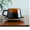 Kinto Sepia Cup And Saucer 270ml -vitra shop Kinto Sepia Cup and Saucer