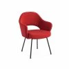 Knoll Conference Armchair Chrome Legs -vitra shop Knoll Conference armchair red