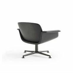 Knoll KN01 Swivel Lounge Chair 7 Knoll KN01 Swivel Lounge Chair -vitra shop Knoll KN01 Chair Black2