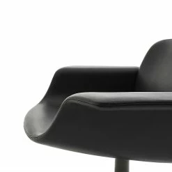 Knoll KN01 Swivel Lounge Chair 8 Knoll KN01 Swivel Lounge Chair -vitra shop Knoll KN01 Chair Black4