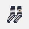 Marimekko Kasvaa Tasaraita Socks Navy -vitra shop MM 223 kasvaa tasaraita unikko 091265 150 FR1