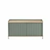Muuto Enfold Sideboard Low 2 Muuto Enfold Sideboard Low -vitra shop Muuto Enfold Sideboard Dusty Green and Oak