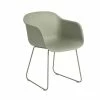 Muuto Fiber Armchair Sled Base -vitra shop Muuto Fiber Armchair Sled Base Dusty Green 1 1