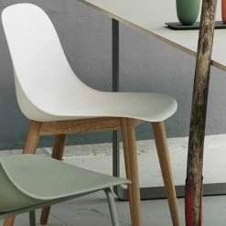 Muuto Fiber Side Chair Wood Base 7 Muuto Fiber Side Chair Wood Base -vitra shop Muuto Fiber Side Chair Wood Base Lifestyle1