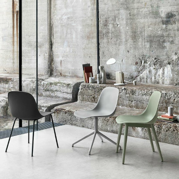 Muuto Fiber Side Chair Wood Base 4 Muuto Fiber Side Chair Wood Base - Image 2