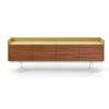 Punt Stockholm Sideboard 4 Doors -vitra shop Punt Stockholm 4 doors walnut gold