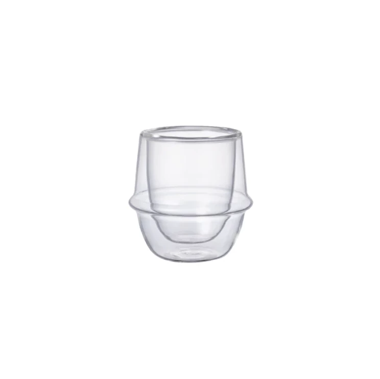 Kinto Kronos Double Wall Espresso Cup 3 Kinto Kronos Double Wall Espresso Cup