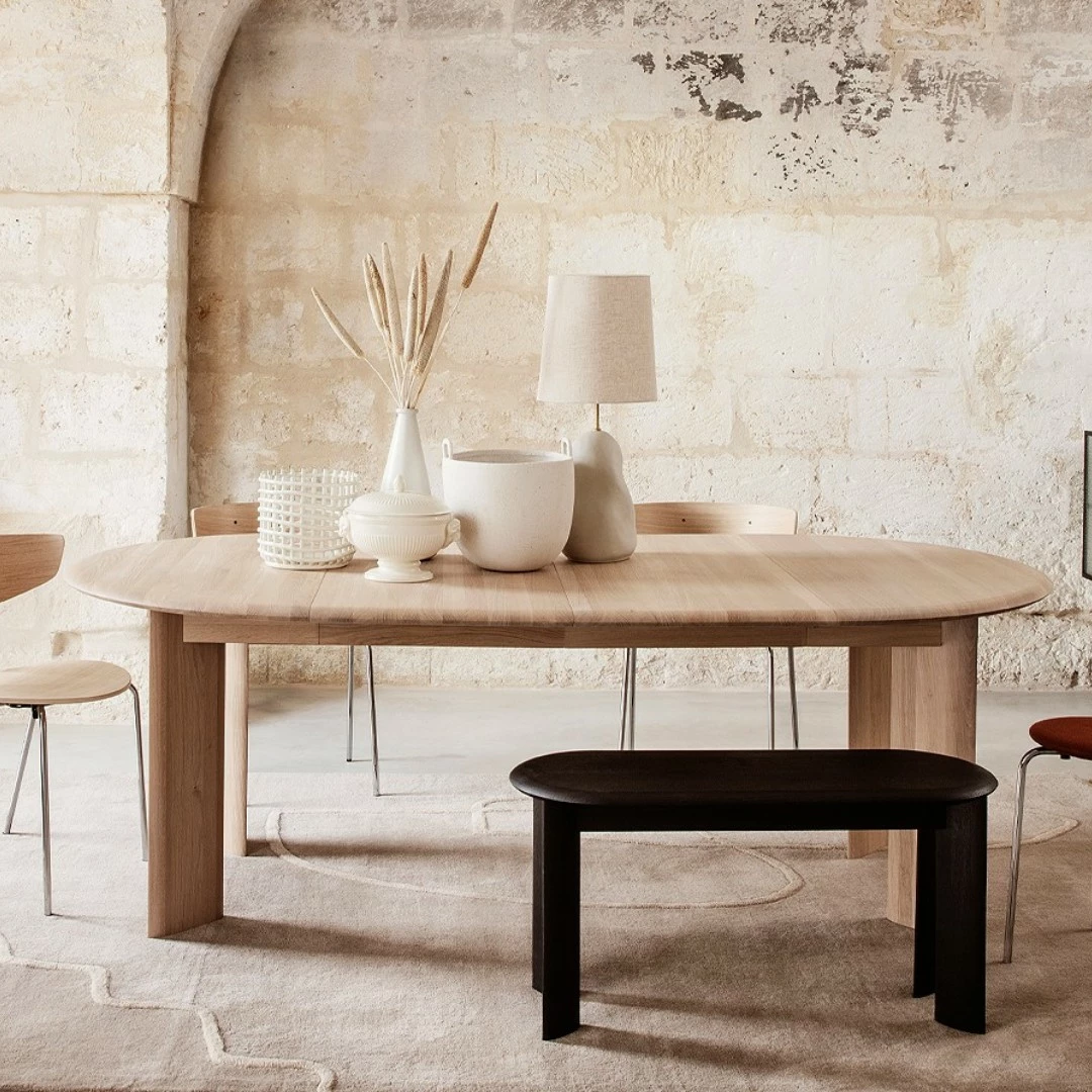 Ferm Living Bevel Extendable Dining Table 5 Ferm Living Bevel Extendable Dining Table - Image 3