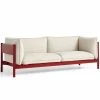 Hay Arbour Eco 3 Seater Sofa – Wine Red Beech Frame -vitra shop Untitled 25