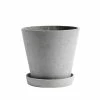 Hay Flower Pot With Saucer Grey -vitra shop Untitled 7 1