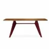 Vitra EM Dining Table With Solid Walnut Top 1 Vitra EM Dining Table With Solid Walnut Top -vitra shop Vitra EM Table Walnut