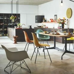 Vitra Eames Segmented Boat Dining Table 220cm 5 Vitra Eames Segmented Boat Dining Table 220cm -vitra shop Vitra Eames Segmented Boat Table lifestyle
