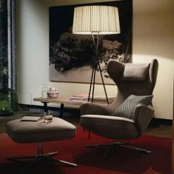 Vitra Grand Repos Lounge Chair & Ottoman -vitra shop Vitra Grand Repos Lounge Chair and Ottoman Lifestyle