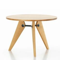 Vitra Gueridon Dining Table Natural Oak