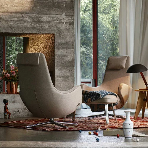 Vitra Repos Lounge Chair & Ottoman 4 Vitra Repos Lounge Chair & Ottoman - Image 2