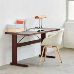 Hay Passerelle Desk Colour Top 9 Hay Passerelle Desk Colour Top -vitra shop aAAC 223 Metaphor 027 wb lacquer oak base Passerelle Desk burgundy red wb lacquer Anagram Table Lamp charred orange